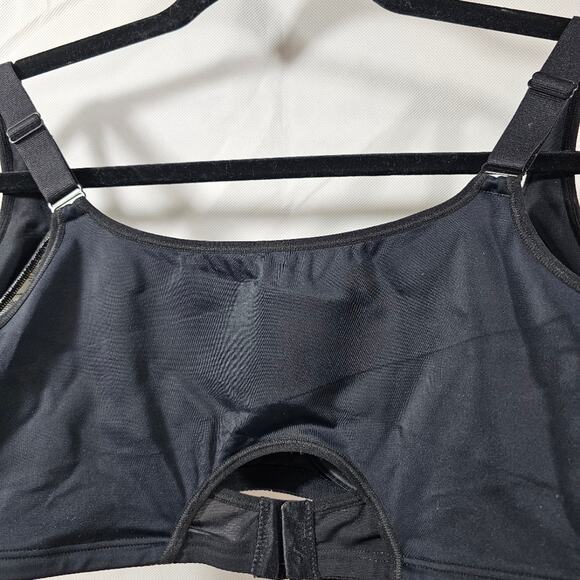 Leonisa Black Underwire Support Bra Size 40 - Picture 8 of 12